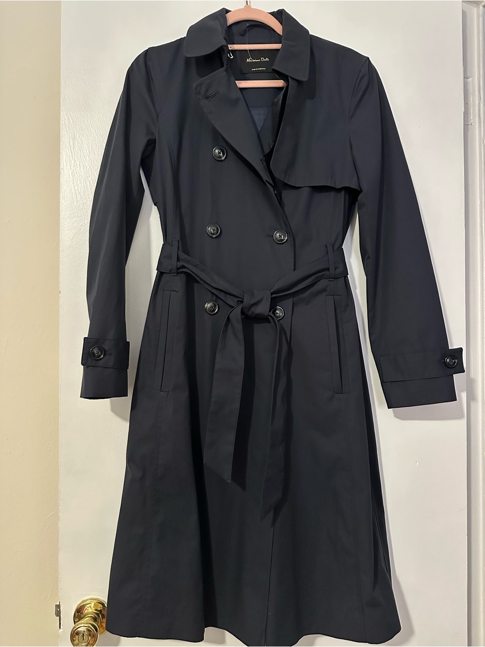 NEW Massimo Dutti Classic Women's Trench Coat